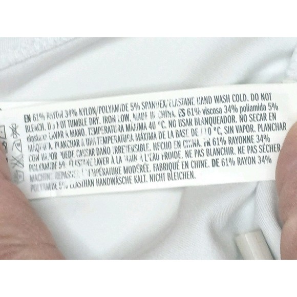 Tuckernuck Dress Sz M/L Pomander Place White Sue Sweatshirt Relaxed Casual Beach - Picture 12 of 13